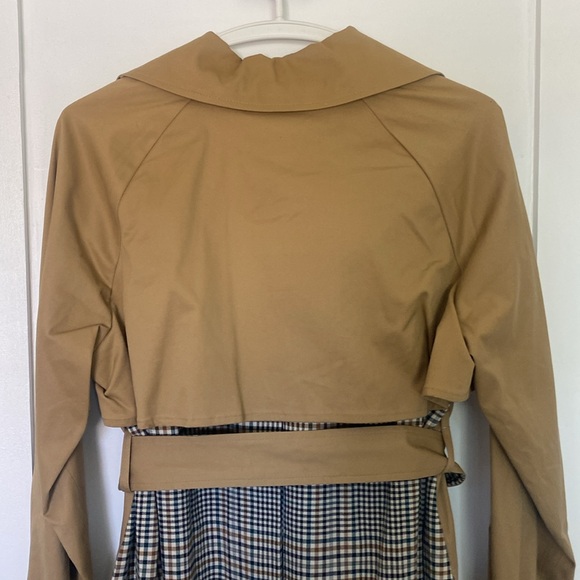 INC Beige Trench Coat - Picture 7 of 8